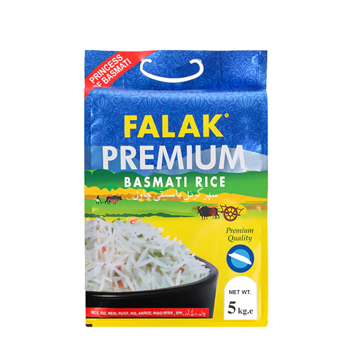 FALAK プレミアムバスマティライス 5kg｜香り豊かなインド・パキスタン料理に最適 - Premium Halal Food Product