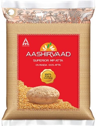 Aashirvaad Atta 5kg – Premium Whole Wheat Flour | アーシルヴァード アッタ 5kg 全粒小麦粉 - Premium Halal Food Product