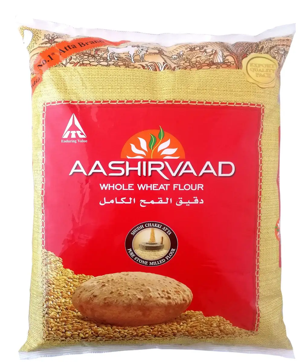 Aashirvaad Atta (Wheat) 10kg – Premium Whole Wheat Flour | アーシルヴァード アッタ（小麦）10kg - Premium Halal Food Product
