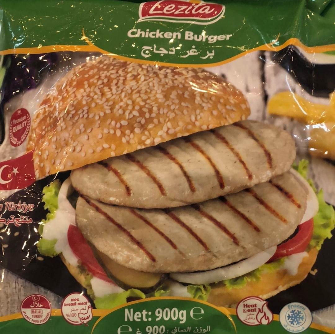 Chicken Burger by Lezita 900g｜レジータ チキンバーガー｜ハラール - Premium Halal Food Product