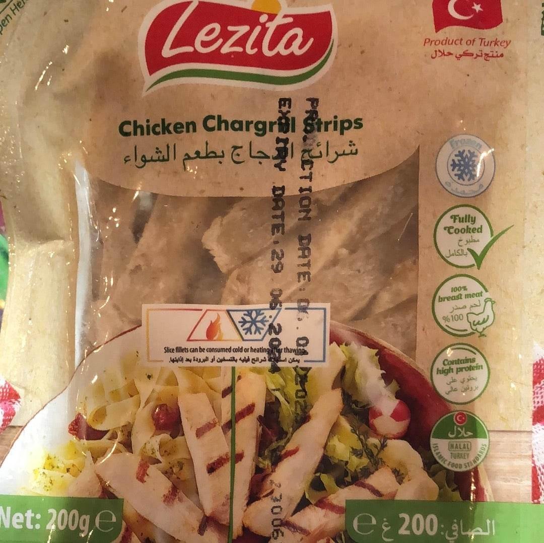 Chicken Chargrill Strips 200g – チキンチャーグリルストリップ 200g｜ハラール認証済み - Premium Halal Food Product