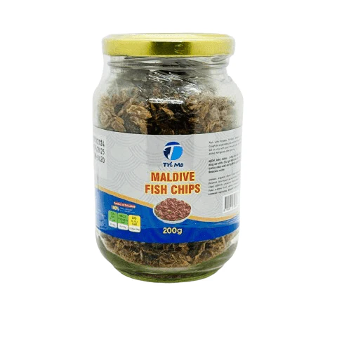 Maldive Fish Chips 200g – Premium Dried Tuna Flakes｜モルディブ・フィッシュチップス（高級ツナ干し） - Premium Halal Food Product