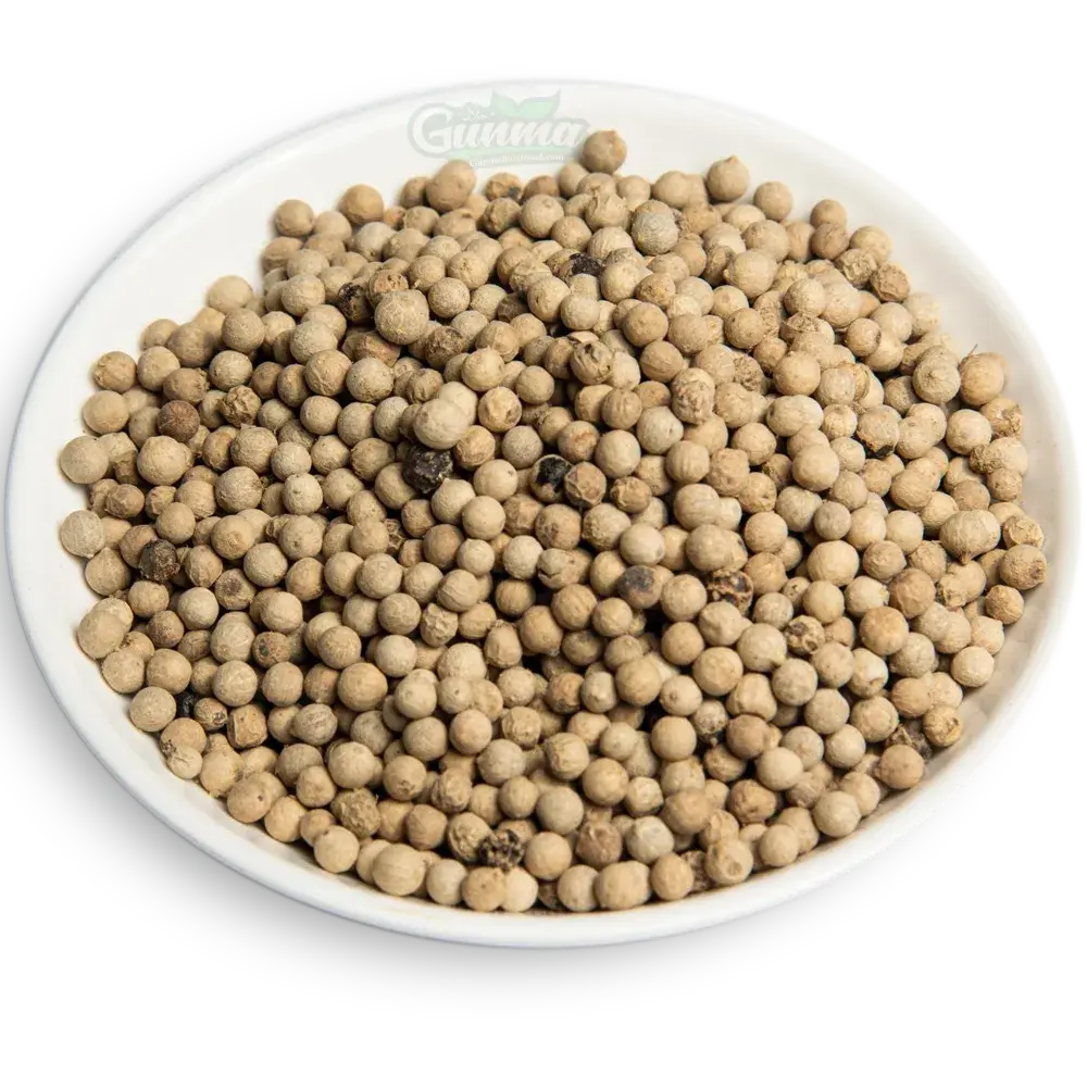 White Pepper Whole 100g | ホワイトペッパー ホール - Premium halal groceries and authentic ingredients