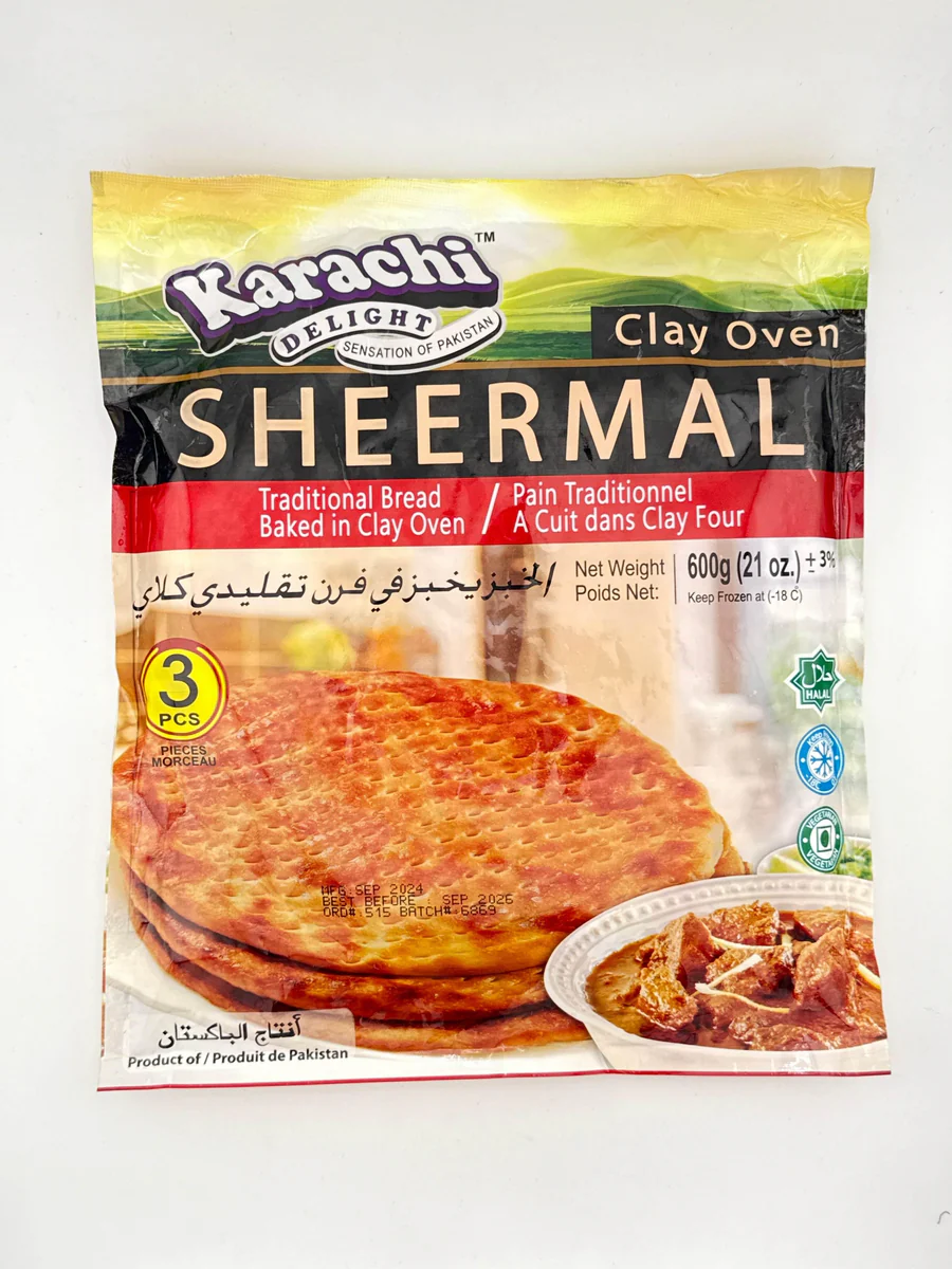 Sheermal 675g 3pcs Karachi Delights シールマール 675g（3枚入り）カラチデライツ | 南アジア食材 日本 - Premium Halal Food Product