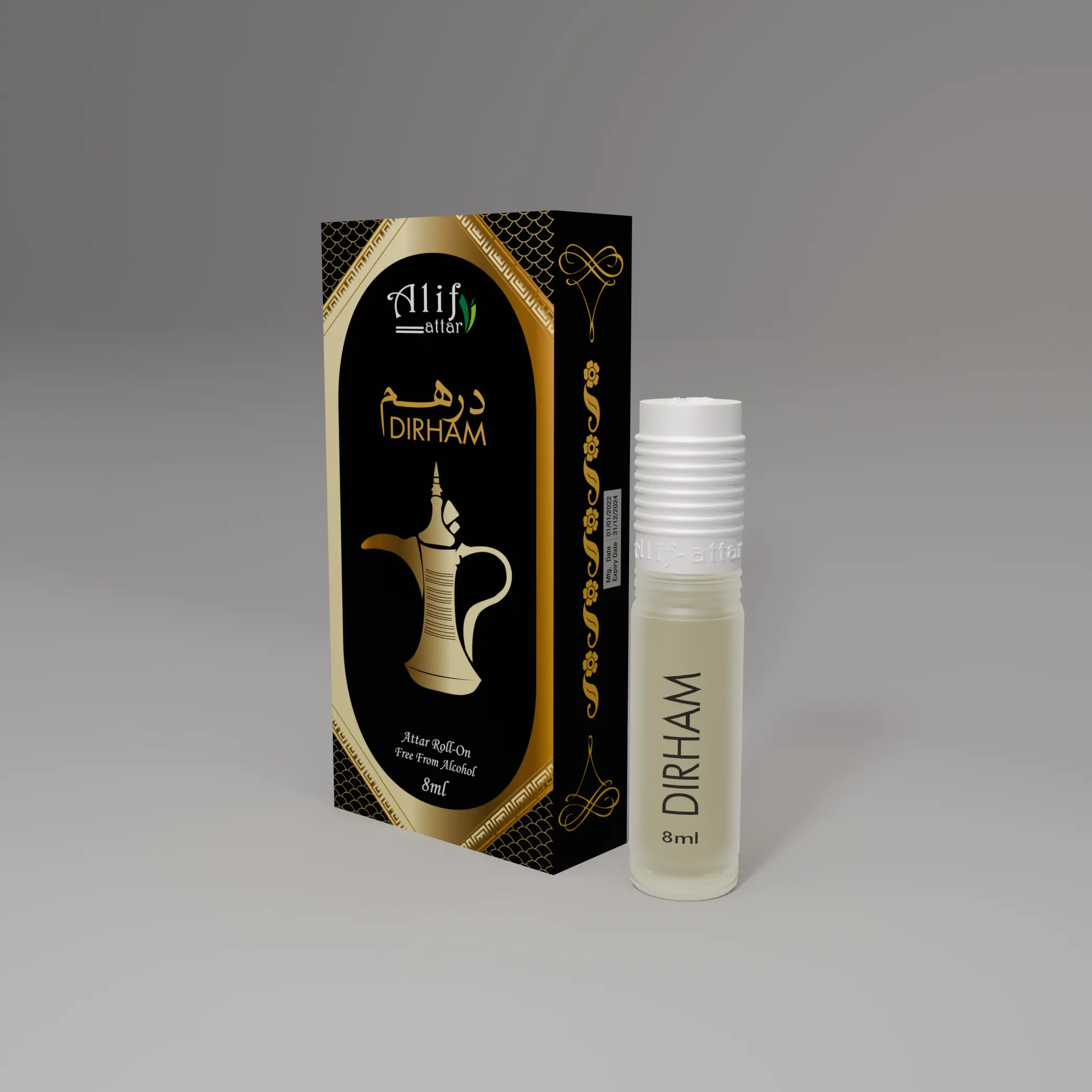 Dirham Attar 8ml – Premium Natural Perfume Oil - Related product image