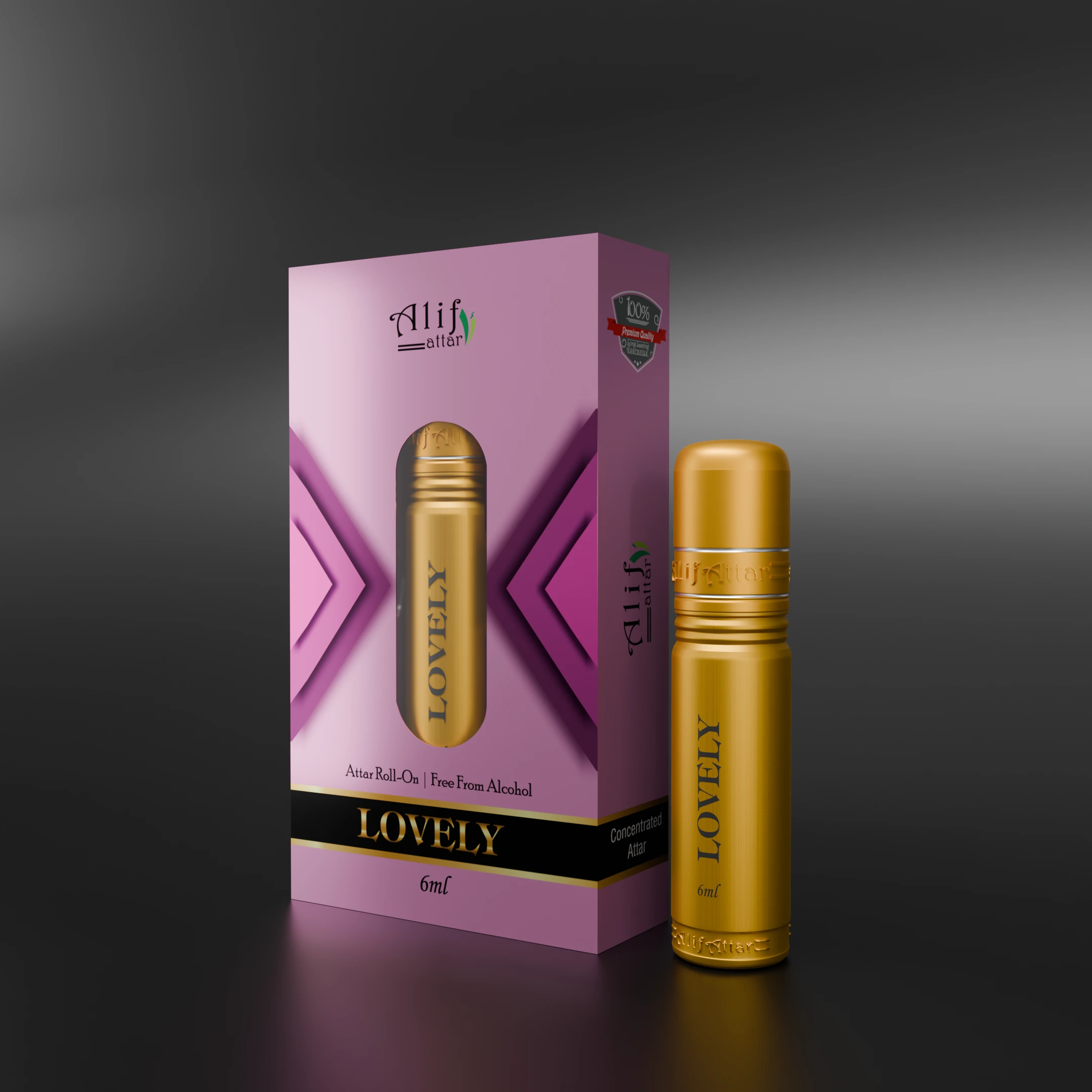 Lovely Attar 6ml – Premium Natural Perfume Oil - Related product image