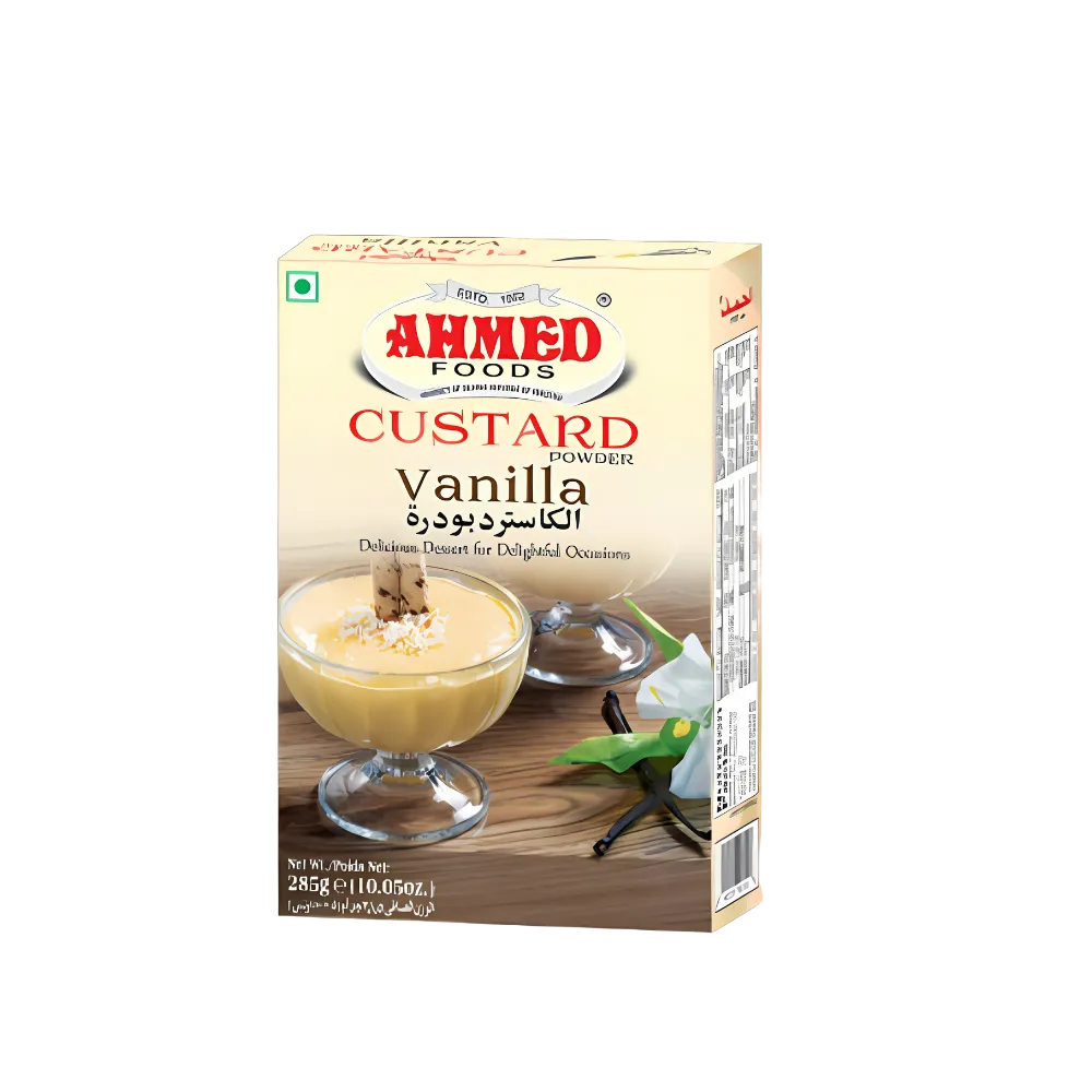 Vanilla Custard Powder by Ahmed   アーメドのバニラカスタードパウダー 300g - Premium Halal Food Product