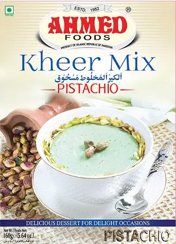 Ahmed Kheer Mix Pistachio 160gm  アハメド・キール ミックス ピスタチオ 160g - Premium Halal Food Product