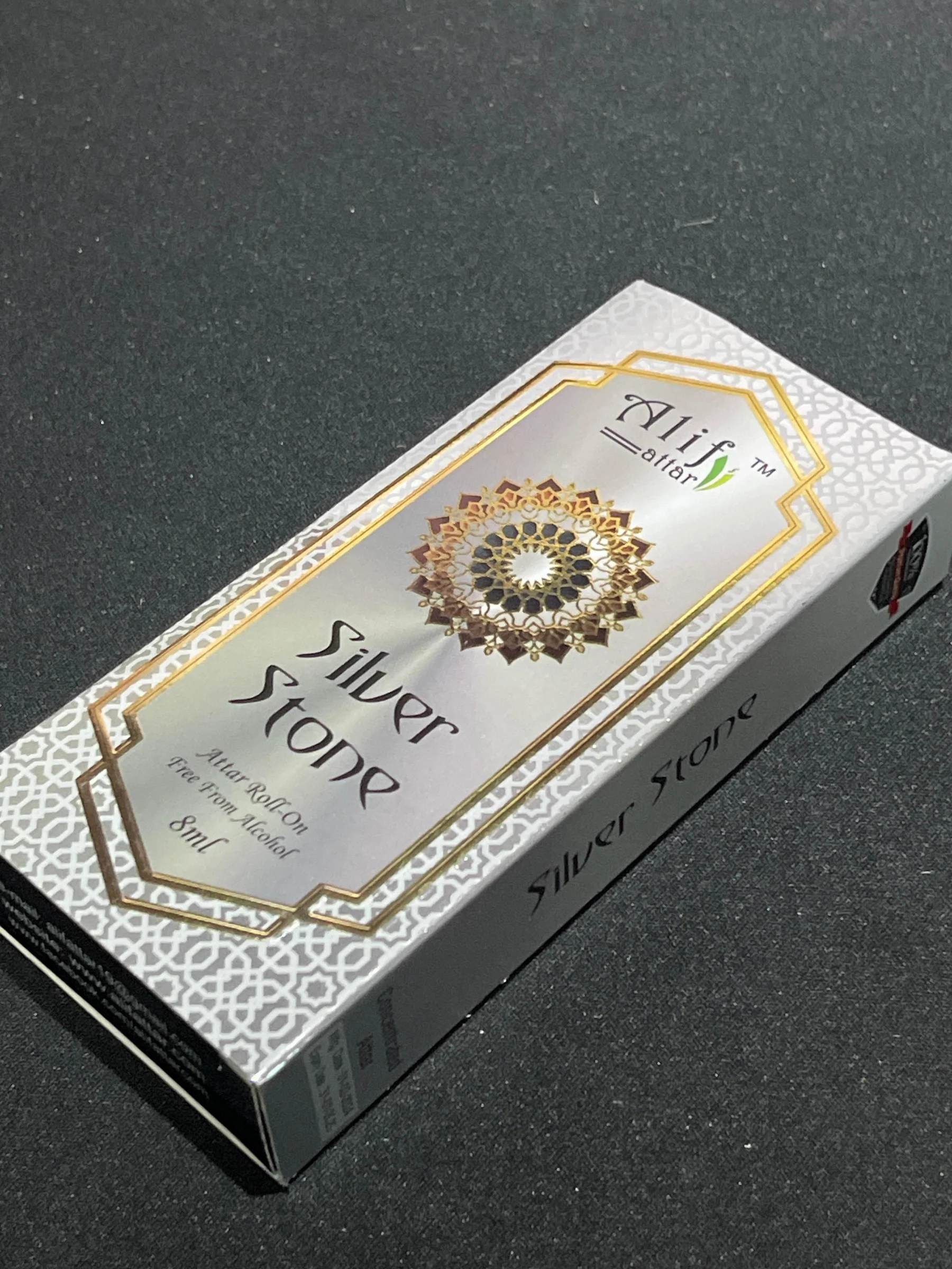 Silver Stone Attar 8ml – Premium Natural Perfume Oil - Additional product view