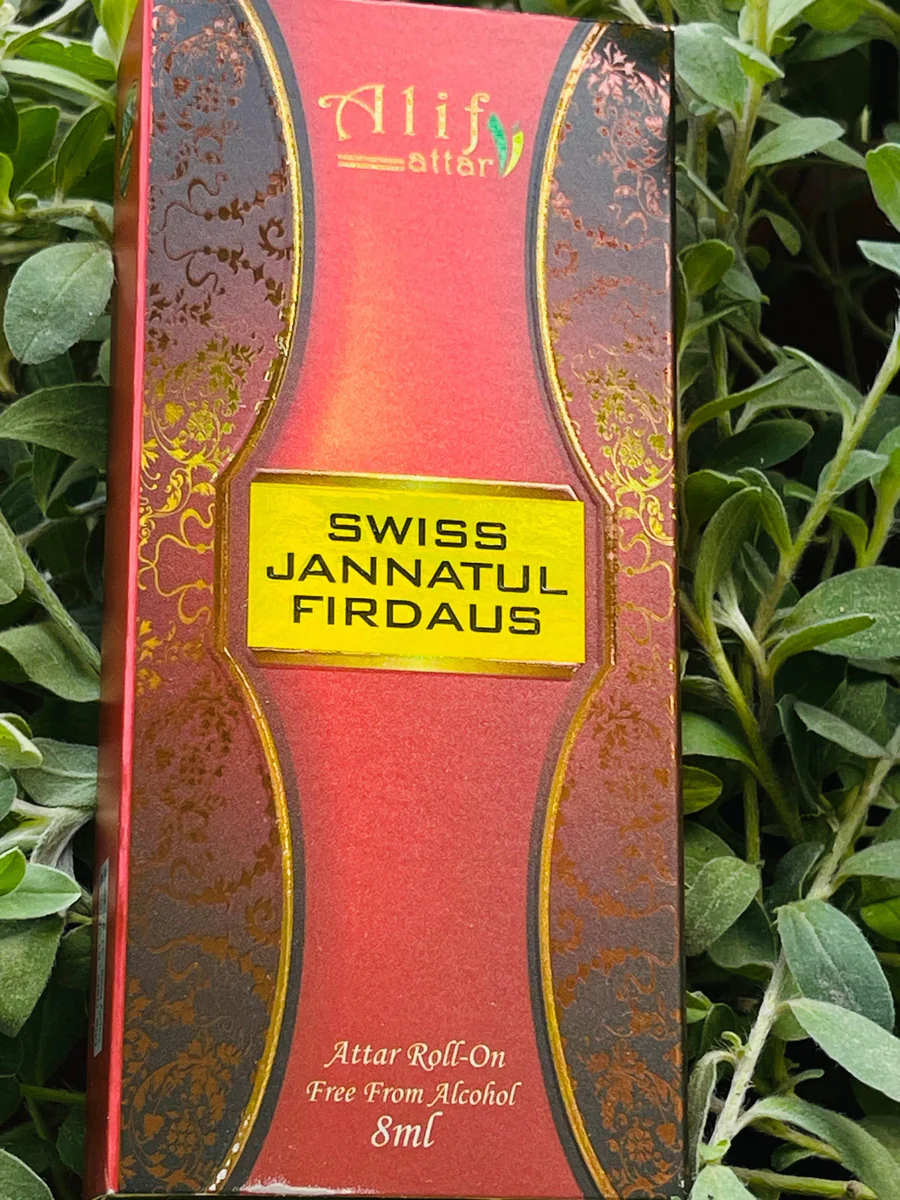 Swiss Jannatul Firdaus Attar 8ml – Premium Natural Perfume Oil - Additional product view