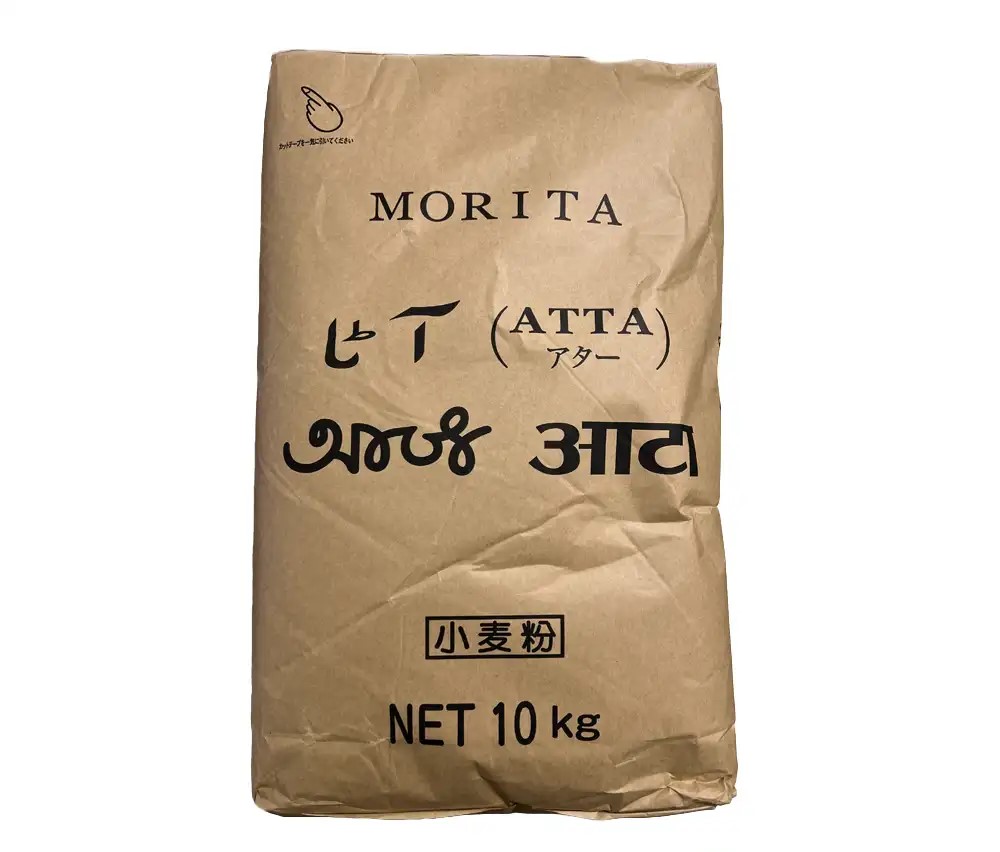Atta Morita 10kg – High-Quality Whole Wheat Flour | アッタ・モリタ 10kg 高品質全粒小麦粉 - Premium Halal Food Product