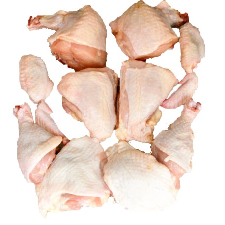 Halal Chicken Cut 2kg (No Drum/Wing) – 国産ハラール鶏肉カット 2kg（手羽・ドラムなし）｜日本加工