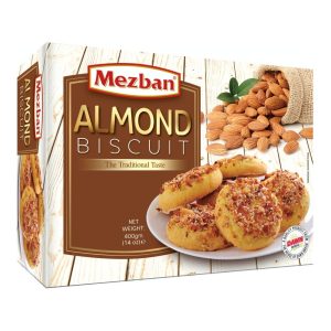 Mezban Almond Biscuit 400g | メズバン アーモンドビスケット 400g - Premium Halal Food Product