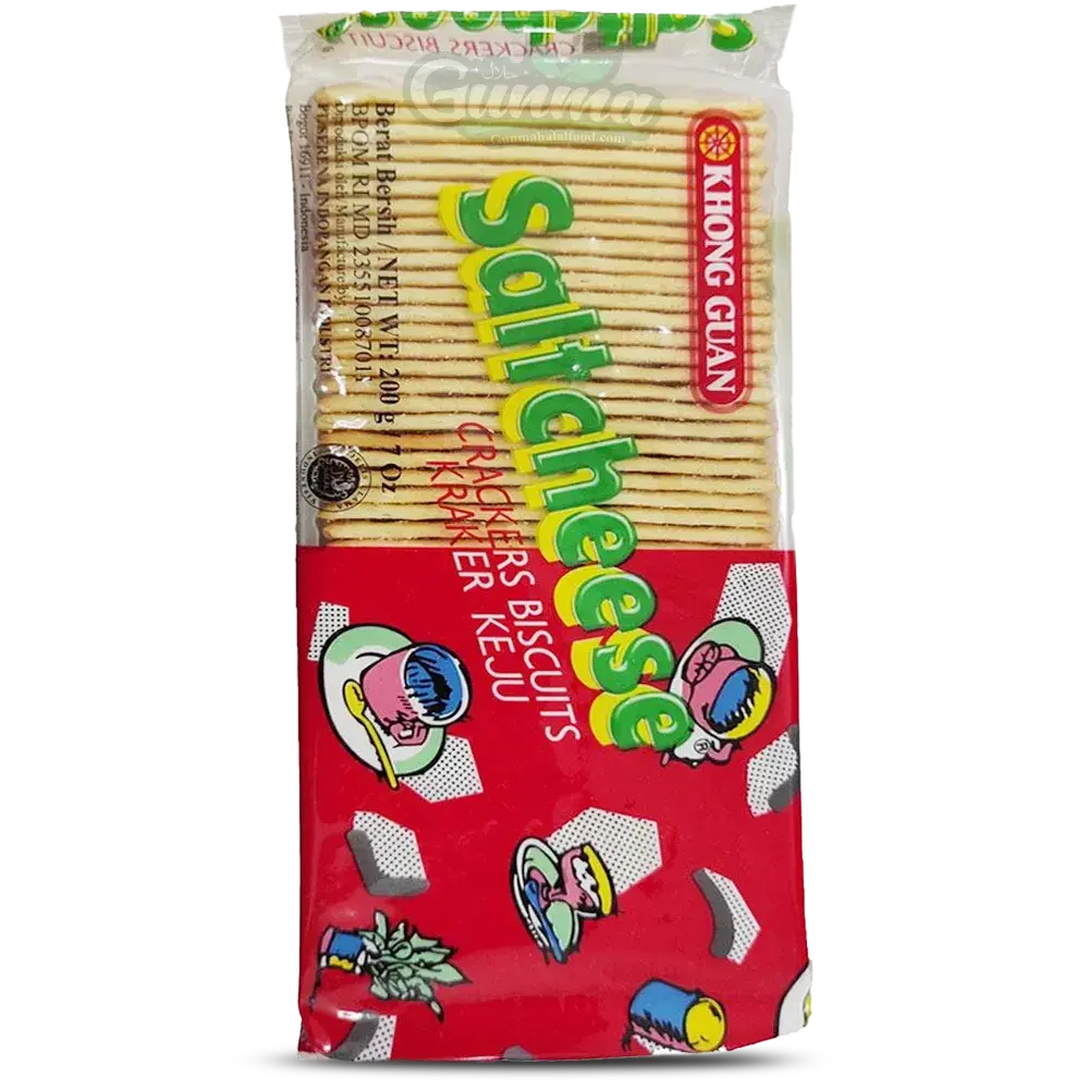 Salt Cheese Crackera 200g | ソルトチーズクラッカラ 200g - Premium Halal Food Product