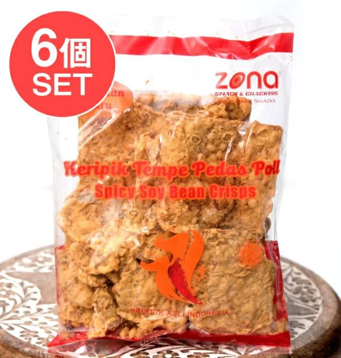 Keripik Tempe Pedas – ケリピック テンペ ペダス - Premium Halal Food Product